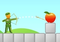 เกมส์ยิงแอปเปิ้ลผ่านภาระกิจ (Shoot the Apple)