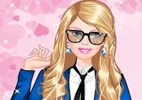 เกมส์บาร์บี้แต่งตัวไปมหาลัย (Barbie at College Dress Up)