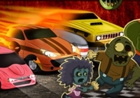 เกมส์ผีซอมบี้ขับรถแข่ง (Zombie Racing)