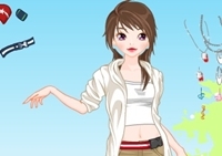 เกมส์แต่งตัวออกไปข้างนอกบ้าน (Outdoor Dressup)