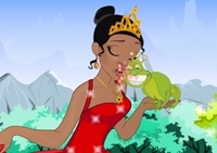 เกมส์แต่งตัวเจ้าหญิงกับเจ้าชายกบ (The Princess And The Frog)