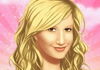 เกมส์แต่งหน้าสาวหน้าม้า (Makeup Ashley Tisdale)