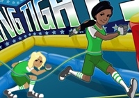 เกมส์กระโดดเชือกรวมพลัง (Hang Tight)