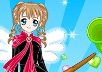 เกมส์แต่งตัวแม่มดน่ารัก (Cute Witch Dress Up)