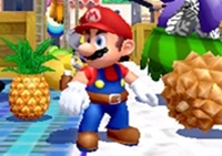 เกมส์มาริโอผจญภัยวันหยุด (Super Mario Sunshine)