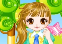 เกมส์แต่งตัวสาวน้อยในป่าพิศวง (Favorite Flirty Dresses)