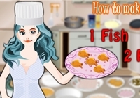 เกมส์ทำปลาชุบแป้งทอด (How to Make 1 Fish 2 Fish)