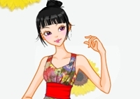 เกมส์แต่งตัวสาวเดินเที่ยวทุ่งทานตะวัน (Top and Jeans Dress Up)