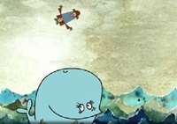 เกมส์ปลาวาฬล่าสมบัติ (Flap Jack Adventure Bound)