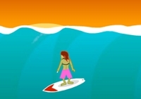 เกมส์ผีซอมบี้เล่นเซิร์ฟบอร์ด (Zombie Surf)