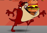 เกมส์กินแฮมเบอร์เกอร์ระเบิด (Burgers and Bomb)