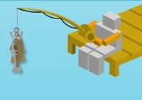 เกมส์หุ่นยนต์ตกปลา (Fish Mania)