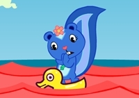 เกมส์ฝึกทรงตัวกลางทะเล (Pentunia Balance)