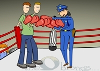 เกมส์ต่อยมวยคู่แฝด (The O blongs)