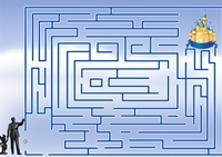 เกมส์หาทางกลับปราสาท (Maze Game Play 28)