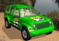 เกมส์เบนเทนขับรถจีฟ (Ben 10 Urban Jeep)