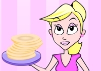 เกมส์สาวขายแพนเค้ก (Pinky s Pancake)