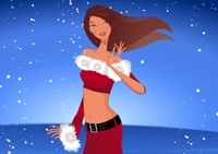 เกมส์แต่งตัวช้อปปิ้งวันคริสต์มาส (Christmas Shopping Trip)