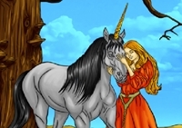 เกมส์ระบายสีม้ายูนิคอร์น (Color Up Unicorn)