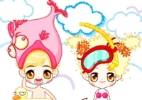 เกมส์สร้างหาดทรายแสนสนุก (Sea Side Decoration)