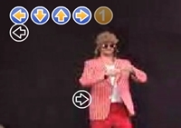 เกมส์เต้นตามดาราดัง (Floss Floss Dance and Toss)