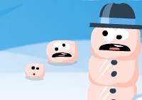 เกมส์สร้างมนุษย์หินมะ (Sumo Snowman)