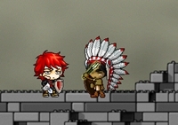 เกมส์เมเปิ้ลสตอรี่ต่อสู้อินเดียแดง (MapleStory Bandits Story)