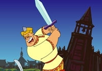 เกมส์รุกรับการโจมตี (Hack and Slay)