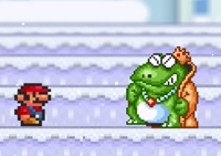 เกมส์มาริโอตะลุยเมืองหินมะ (Mario Snow)