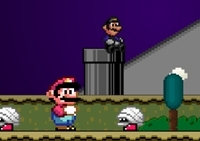 เกมส์ซุปเปอร์มาริโอตะลุยฮาโลวีน (Super Mario Flash Halloween Edition)