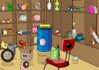 เกมส์หาของในห้องเก็บของใต้ดิน (Hidden Objects Store Room)