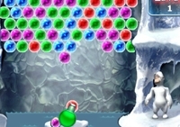 เกมส์เยติจับคู่ฟองสบู่ (Yeti Bubbles)