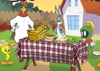 เกมส์ให้อาหารลูนีย์ตูน (Looney Tunes Looney Lunch)