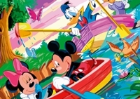 เกมส์ต่อภาพตัวการ์ตูนมิกกี้เมาส์ (Sort My Tiles Mickey an Donald)