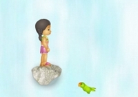 เกมส์กระโดดนํ้าตก (Jess s Waterfall Jumps)