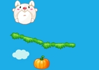 เกมส์กระต่ายเก็บฟักทอง (Rolling Rabbit)