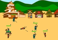 เกมส์ป้องกันเมืองซามูไร (Samurai Defense)