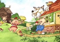 เกมส์ลูกหมูสามตัว 3 (Lil Pigs Home Defense)