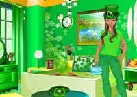 เกมส์แต่งห้องนักมายากลสาว (St. Patricks Day Room Decor)