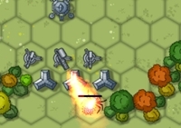 เกมส์แมลงเอเลี่ยนบุกฐานทัพ (Aliens Defense)