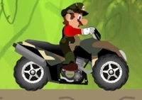 เกมส์มาริโอขี่รถแข่งทหาร (Mario Soldier Race)