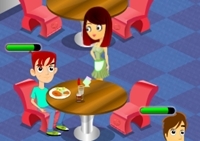เกมส์สาวเสิร์ฟเชียร์ลีดเดอร์ (Flirty Waitress)