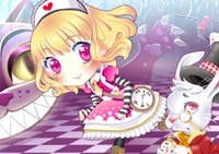 เกมส์แต่งตัวสาวน่ารักในแดนมหัศจรรย์ (Cute Alice in Wonderland)