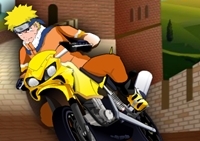 เกมส์นารูโตะขี่มอเตอร์ไซค์ไต่กำแพง (Naruto Great Wall Championship)