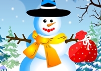 เกมส์แต่งตัวสโนว์แมน (Snowman Decor)
